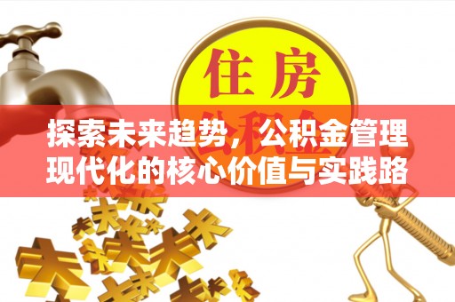 马鞍山探索未来趋势，公积金管理现代化的核心价值与实践路径