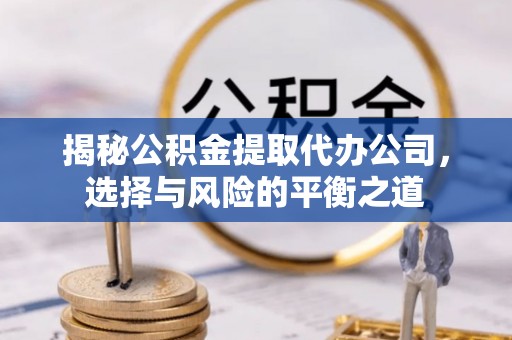 马鞍山揭秘公积金提取代办公司，选择与风险的平衡之道