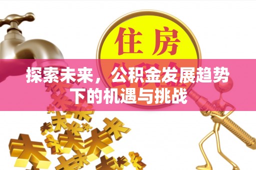 马鞍山探索未来，公积金发展趋势下的机遇与挑战
